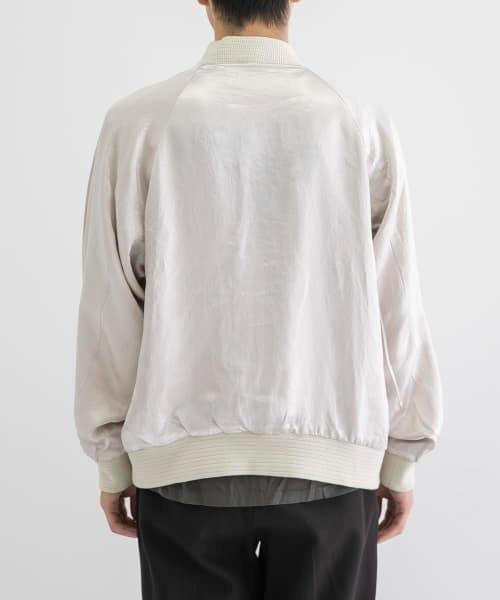 PHINGERIN(フィンガリン)の「PHINGERIN HEEL LIP SOUVENIR JACKET(スタジャン・メンズ・ベージュ・MEDIUM)」の10枚目の写真