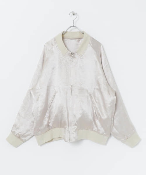 PHINGERIN(フィンガリン)の「PHINGERIN HEEL LIP SOUVENIR JACKET(スタジャン・メンズ・ベージュ・MEDIUM)」の18枚目の写真