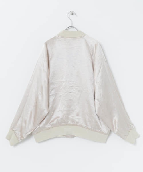 PHINGERIN(フィンガリン)の「PHINGERIN HEEL LIP SOUVENIR JACKET(スタジャン・メンズ・ベージュ・MEDIUM)」の19枚目の写真