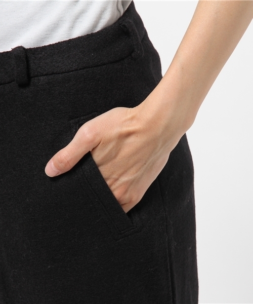 OUTLET（アウトレット）の「【mystic】ウールテーパードパンツ（その他パンツ・レディース・ブラック/チャコールグレー/ネイビー・FREE）」の10枚目の写真