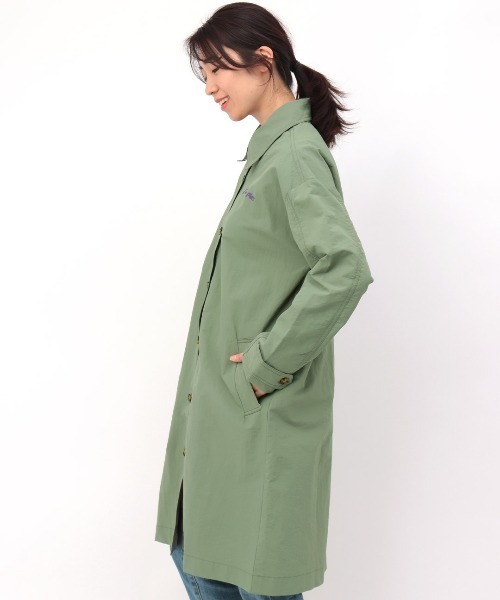 チチカカ（チチカカ）の「シングルコート（ステンカラーコート・レディース・ブラウン/カーキ・FREE）」の12枚目の写真
