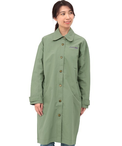 チチカカ（チチカカ）の「シングルコート（ステンカラーコート・レディース・ブラウン/カーキ・FREE）」の10枚目の写真