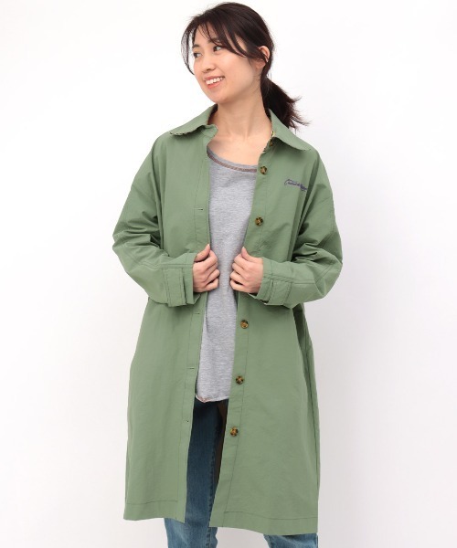 チチカカ（チチカカ）の「シングルコート（ステンカラーコート・レディース・ブラウン/カーキ・FREE）」の11枚目の写真