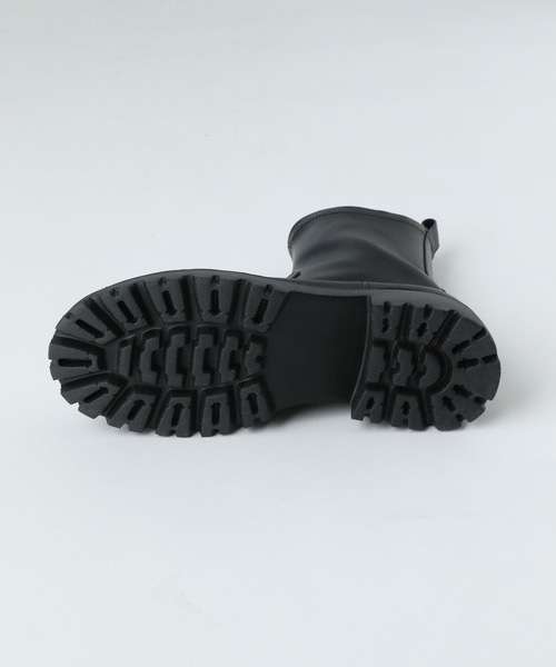 A part by（アパートバイ）の「トラックソールブーツ 265106（ブーツ・レディース・ブラック/オフホワイト・MEDIUM/LARGE）」の9枚目の写真