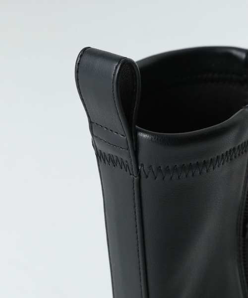 A part by（アパートバイ）の「トラックソールブーツ 265106（ブーツ・レディース・ブラック/オフホワイト・MEDIUM/LARGE）」の10枚目の写真