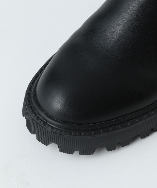 A part by（アパートバイ）の「トラックソールブーツ 265106（ブーツ・レディース・ブラック/オフホワイト・MEDIUM/LARGE）」の13枚目の写真