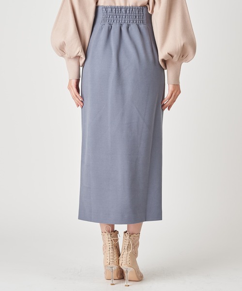 ROYAL PARTY(ロイヤルパーティー)の「フロントZIPハイウエストタイトスカート(スカート・レディース・イエロー/ブルー/オフホワイト・FREE)」の17枚目の写真