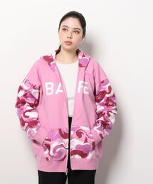 A Bathing Ape ピンクカモフラパーカー L A BATHING APE - BAPE ピンクカモスワロパーカーの通販 by