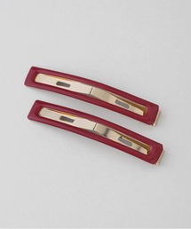 スクエアフレームぱっちんピン[2本セット]