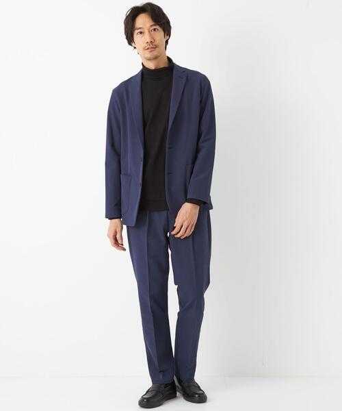 WORK TRIP OUTFITS GREEN LABEL RELAXING（ワークトリップアウトフィッツグリーンレーベル リラクシング）の「WTO キマワシ イージーパンツ -ウォッシャブル・防シワ・ストレッチ- ＊＊（その他パンツ・メンズ・ネイビー/グレー・S/76/M/80/L/84/XL/88）」の7枚目の写真