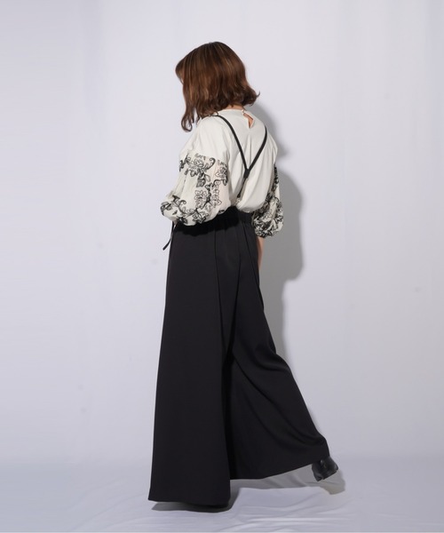 malla（マーラ）の「malla マーラ　ボタニカル刺繍プルオーバー（その他トップス・レディース・オフホワイト/ブラック・FREE）」の11枚目の写真