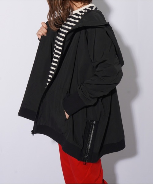 AVIE（アビィ）の「AVIE×LC/LLL　テントラインパーカ（その他アウター・レディース・ブラック/ベージュ・FREE）」の14枚目の写真