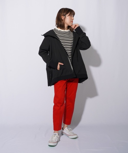 AVIE（アビィ）の「AVIE×LC/LLL　テントラインパーカ（その他アウター・レディース・ブラック/ベージュ・FREE）」の16枚目の写真