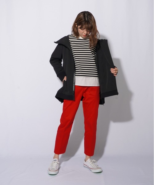 AVIE（アビィ）の「AVIE×LC/LLL　テントラインパーカ（その他アウター・レディース・ブラック/ベージュ・FREE）」の17枚目の写真