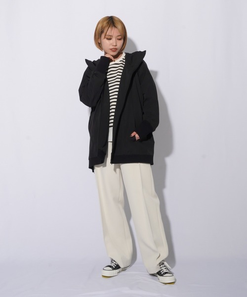 AVIE（アビィ）の「AVIE×LC/LLL　テントラインパーカ（その他アウター・レディース・ブラック/ベージュ・FREE）」の22枚目の写真