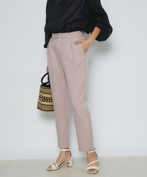 RIVE DROITE | 《2サイズ展開》ソフトな色合いが魅力的　パウダーツイルテーパードパンツ(その他パンツ)