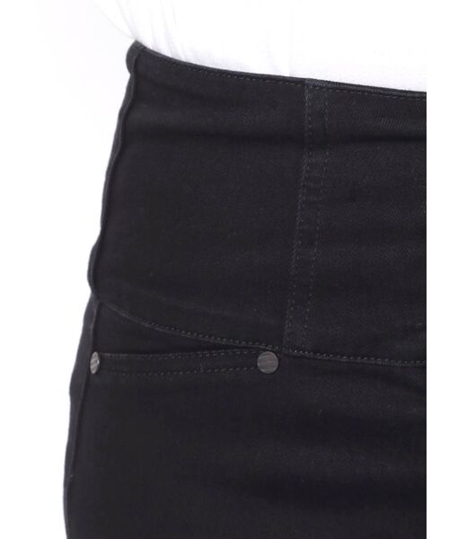 MURUA（ムルーア）の「ハイウエストZIPブラックスキニーパンツ（デニムパンツ・レディース・ブラック・0/2/1）」の13枚目の写真