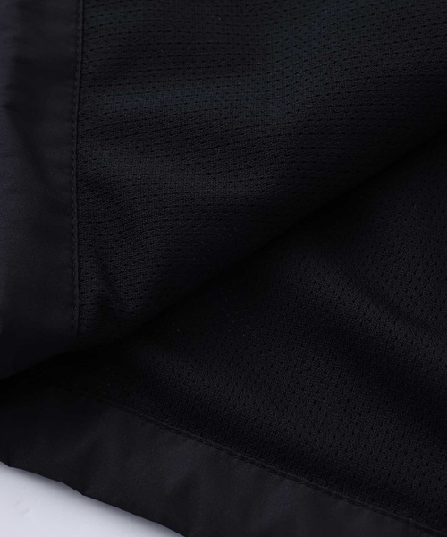 X-girl（エックスガール）の「X-GIRL FRIENDS CAROLINE DINER COACH JACKET（ナイロンジャケット・レディース・ブラック/レッド・ONE SIZE）」の22枚目の写真