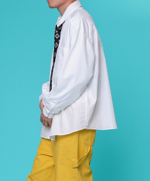 PairPair（ペアペア）の「レギュラーアソートシャツ(ユニセックス)（シャツ/ブラウス・レディース・オフホワイト/イエロー/オレンジ/ブルー/グリーン/チェック・FREE）」の9枚目の写真