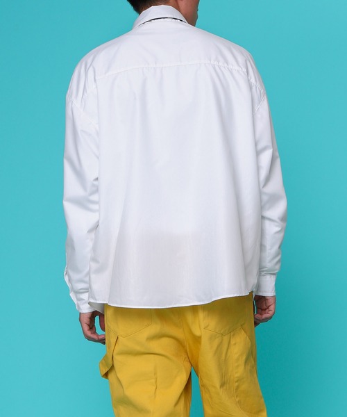 PairPair（ペアペア）の「レギュラーアソートシャツ(ユニセックス)（シャツ/ブラウス・レディース・オフホワイト/イエロー/オレンジ/ブルー/グリーン/チェック・FREE）」の10枚目の写真