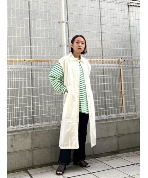 SLY（スライ）の「HW FLARE PT-A WITH ROICA（R）EF ハイウエスト フレア デニム パンツ（デニムパンツ・レディース・ブルー・24inch/25inch/26inch/23inch/22inch）」の12枚目の写真