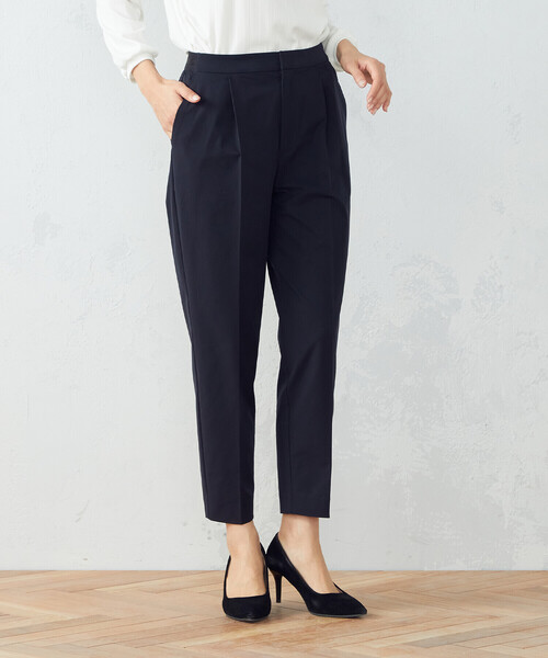 COMME CA ISM（コムサイズム）の「【セットアップ対応】ＴＥＸＢＲＩＤ（Ｒ）テーパードパンツ（スラックス・レディース・ブラック/ネイビー/グレー・SMALL/MEDIUM/LARGE/X-LARGE）」の15枚目の写真