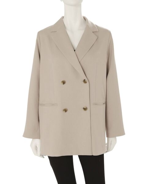 MURUA(ムルーア)の「【セット販売】パウダーツイルダブルオーバージャケット & パウダーツイルマーメイドスカート④(セットアップ・レディース・ブラック/ブラウン/ベージュ/その他1・1/2)」の21枚目の写真