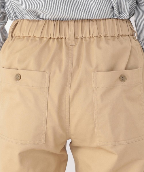 studio CLIP（スタディオクリップ）の「【ストレッチ/しわになりにくい/マシーンウォッシャブル】ストレートワークチノパン（チノパンツ・レディース・ピンク/カーキ/ベージュ/ネイビー・LARGE/MEDIUM）」の14枚目の写真