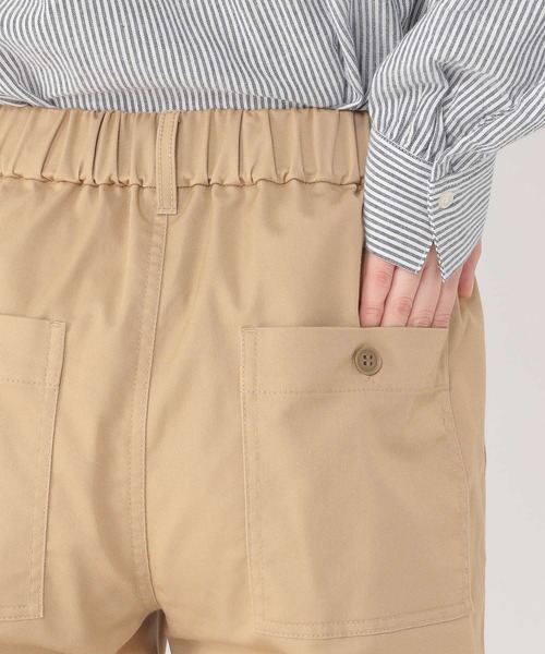 studio CLIP（スタディオクリップ）の「【ストレッチ/しわになりにくい/マシーンウォッシャブル】ストレートワークチノパン（チノパンツ・レディース・ピンク/カーキ/ベージュ/ネイビー・LARGE/MEDIUM）」の15枚目の写真