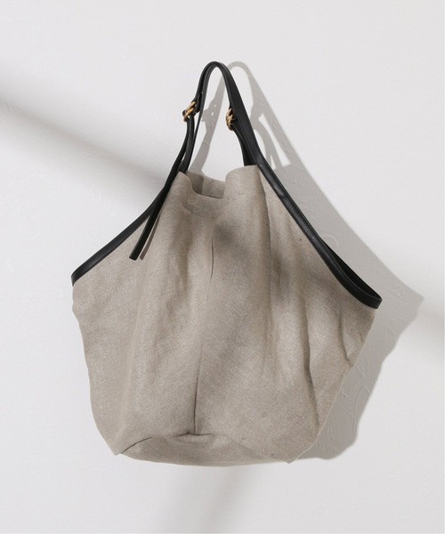 VERMEIL par iena(ヴェルメイユパーイエナ)の「【ORSETTO/オルセット】VENTO リネンバッグ◆(トートバッグ・レディース・ブラック系その他・FREE)」の5枚目の写真