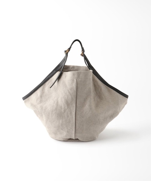 VERMEIL par iena(ヴェルメイユパーイエナ)の「【ORSETTO/オルセット】VENTO リネンバッグ◆(トートバッグ・レディース・ブラック系その他・FREE)」の7枚目の写真