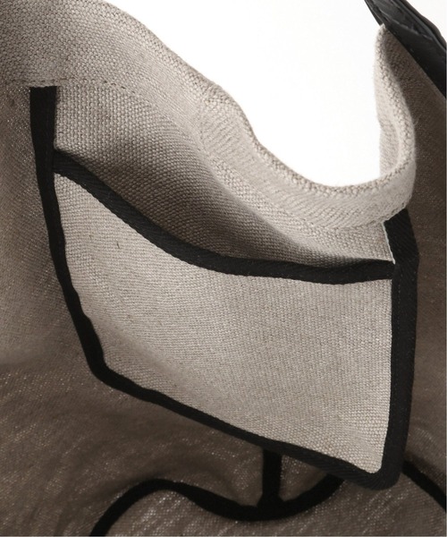 VERMEIL par iena(ヴェルメイユパーイエナ)の「【ORSETTO/オルセット】VENTO リネンバッグ◆(トートバッグ・レディース・ブラック系その他・FREE)」の13枚目の写真