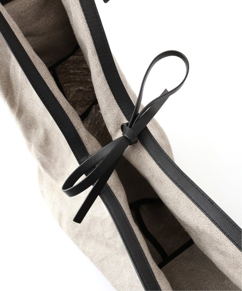 VERMEIL par iena(ヴェルメイユパーイエナ)の「【ORSETTO/オルセット】VENTO リネンバッグ◆(トートバッグ・レディース・ブラック系その他・FREE)」の14枚目の写真