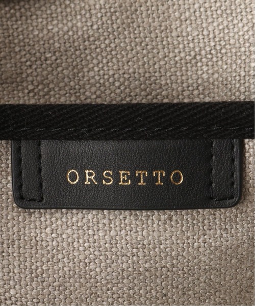 VERMEIL par iena(ヴェルメイユパーイエナ)の「【ORSETTO/オルセット】VENTO リネンバッグ◆(トートバッグ・レディース・ブラック系その他・FREE)」の17枚目の写真