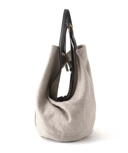 VERMEIL par iena(ヴェルメイユパーイエナ)の「【ORSETTO/オルセット】VENTO リネンバッグ◆(トートバッグ・レディース・ブラック系その他・FREE)」の19枚目の写真