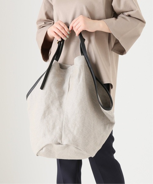 VERMEIL par iena(ヴェルメイユパーイエナ)の「【ORSETTO/オルセット】VENTO リネンバッグ◆(トートバッグ・レディース・ブラック系その他・FREE)」の21枚目の写真