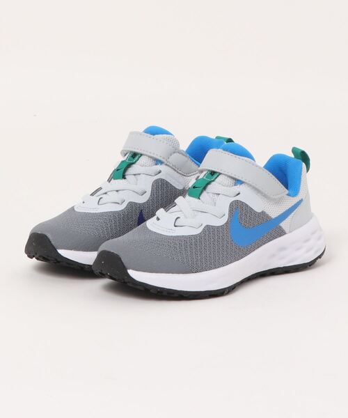 NIKE(ナイキ)の「《NIKE》ナイキ レボリューション 6 NN PSV(スニーカー・キッズ・ブラック×ホワイト/ロイヤルブルー/ブルー系その他/グレー系その他/ピンク/ネイビー系/ピンク系その他/レッド/グレー/ホワイト系その他/ブルー系その他2/ホワイト×レッド・21.0cm/17.0cm/19.0cm/20.0cm/18.0cm/21.5cm/22.0cm/17.5cm/18.5cm/19.5cm/16.5cm/20.5cm)」の4枚目の写真