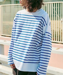MONT KEMMEL | 【MONT KEMMEL】バスクシャツ ボーダー ロングスリーブT(Tシャツ/カットソー)
