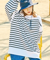 MONT KEMMEL | WEB限定/バスクシャツボーダー ロングスリーブT(Tシャツ/カットソー)