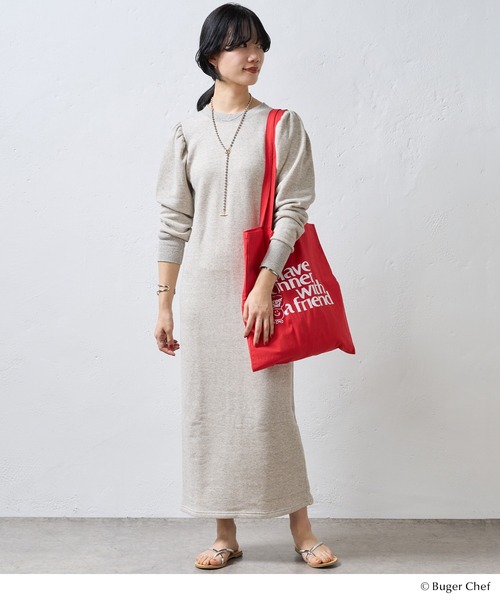 GOOD ROCK SPEED（グッドロックスピード）の「Burger Chef BAG（トートバッグ・レディース・ホワイト/レッド・FREE）」の7枚目の写真