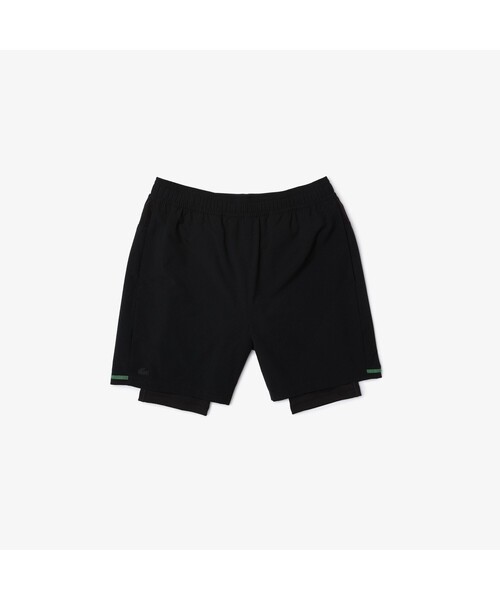LACOSTE(ラコステ)の「3in1ショートパンツ(その他パンツ・メンズ・ブラック/ブルー・3/5/4/2)」の6枚目の写真