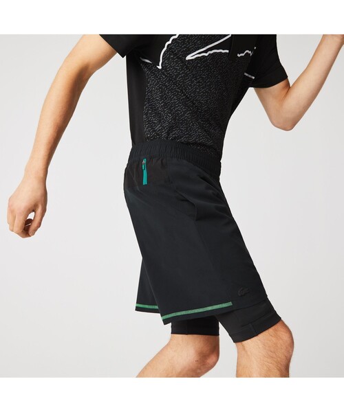 LACOSTE(ラコステ)の「3in1ショートパンツ(その他パンツ・メンズ・ブラック/ブルー・3/5/4/2)」の8枚目の写真