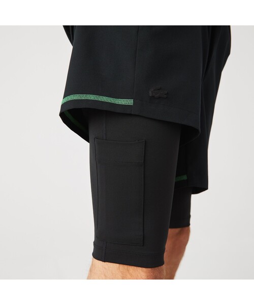LACOSTE(ラコステ)の「3in1ショートパンツ(その他パンツ・メンズ・ブラック/ブルー・3/5/4/2)」の11枚目の写真