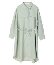 Green　Parks | ポケット付きシャツワンピース(ワンピース)