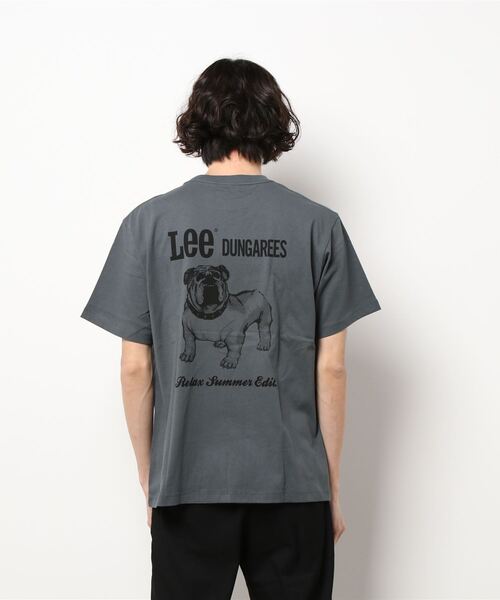 Lee（リー）の「【Lee】バックプリントＴシャツ（Tシャツ/カットソー・メンズ・ダークグレー・L/XL/M）」の3枚目の写真