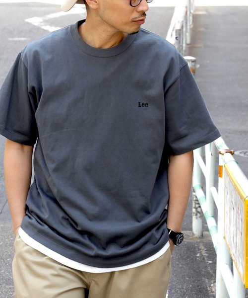 Lee（リー）の「【Lee】バックプリントＴシャツ（Tシャツ/カットソー・メンズ・ダークグレー・L/XL/M）」の10枚目の写真