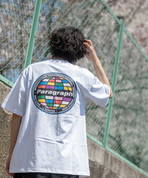 23 Paragraph パラグラフ サークルバックグラフィティ 23 Paragraph パラグラフ のファッション Paragraph パラグラフ のtシャツ カットソー Tシャツ カットソー 半袖tシャツ Tシャツ カットソー 当店特別価格