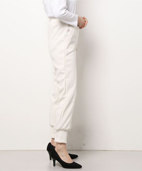 prose verse（プロズヴェール）の「バックスリットジョガーパンツ（その他パンツ・レディース・チャコールグレー/ブラック/オフホワイト・ﾌﾘ-）」の5枚目の写真