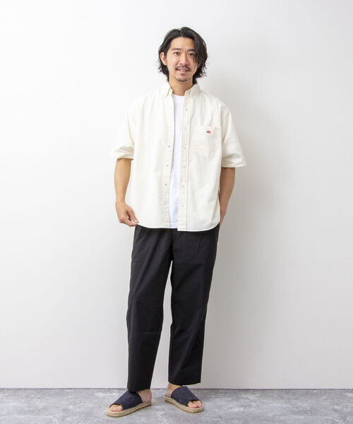 DANTON（ダントン）の「【DANTON/ダントン】DOT BUTTON BD SHIRT SS