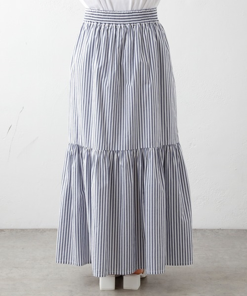 PUAL CE CIN（ピュアルセシン）の「タイプライター先染めストライプスカート（スカート・レディース・その他1/その他2・FREE）」の17枚目の写真